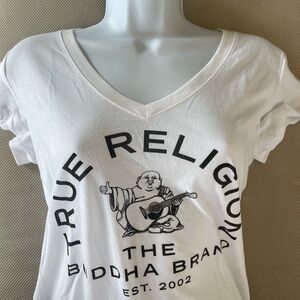 True Religion v-neck t-shirt with graphic